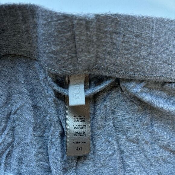 Skims Sleep Pajama Shorts - Heather Gray - 4x - Picture 5 of 6